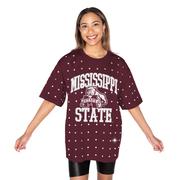 Mississippi State Gameday Couture In The Zone All over Rhinestone Tee